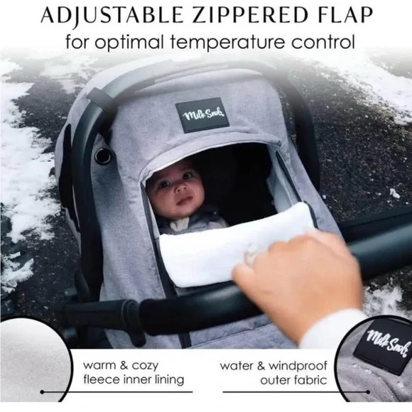 Milk Snob Winter Car Seat Cover - Picture 7 of 9